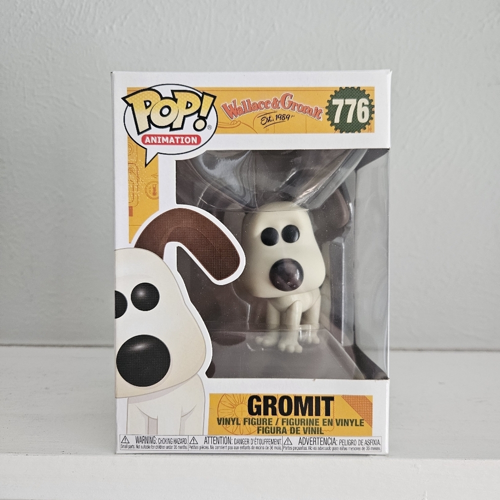 New In Box- Funko Pop! Animation X Wallace & Gromit- Number 776 Gromit
